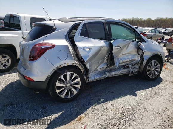 2019 Buick Encore Preferred with VIN KL4CJASB1KB835993, listed as a Copart auction lot 50592325 with 139,047 mi miles and Salvage Title. Bid and sale history available at carsss.com. Image 3.