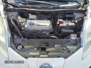 2011 Nissan LEAF SL-e with VIN JN1AZ0CP7BT000987, listed as a Copart auction lot 50105945 with 168,027 mi miles and Clean Title. Bid and sale history available at carsss.com. Image 11.