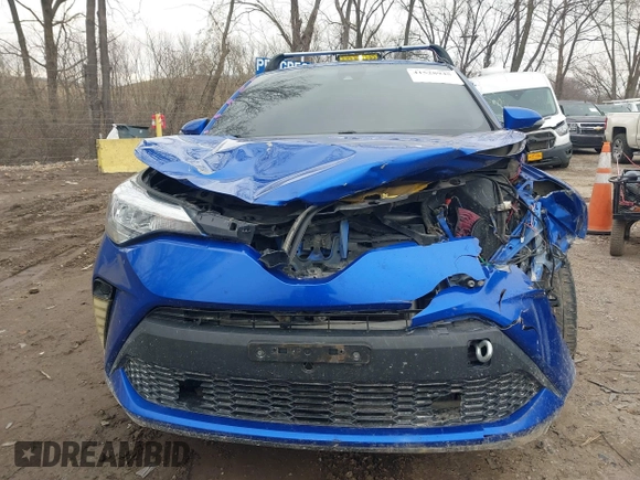 2020 Toyota C-HR LE with VIN JTNKHMBX6L1074648, listed as a IAAI auction lot 41528945 with 108,333 mi miles. Bid and sale history available at carsss.com. Image 12.