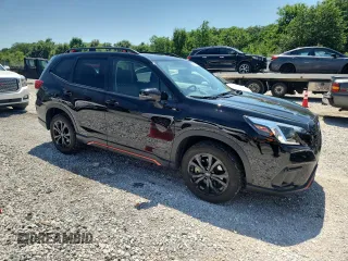 2024 Subaru Forester Special Sports with VIN JF2SKAGC1RH403719, listed as a Copart auction lot 58961745 with 25,489 mi miles and Salvage title. Bid and sale history available at DreamBid. Image 4.