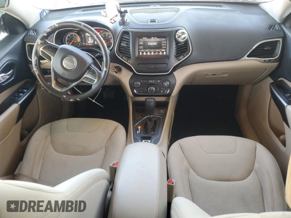 2019 Jeep Cherokee Latitude with VIN 1C4PJLCB3KD265923, listed as a Copart auction lot 41874305 with 78,236 mi miles and Clean Title. Bid and sale history available at carsss.com. Image 8.