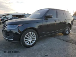 2018 Land Rover Range Rover HSE z VIN SALGS2SV3JA505192, wystawiony jako Copart lot #42249675 z przebiegiem 99 777 mil mil oraz Szkoda całkowita • Salvage title. Historia ofert i sprzedaży dostępna na DreamBid. Obrazek 1.