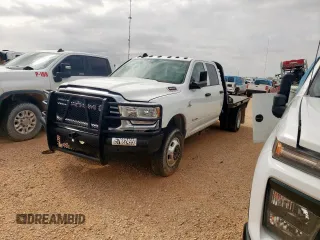 2022 Ram 3500 Tradesman z VIN 3C7WRTCL4NG279871, wystawiony jako Copart lot #57682495 z przebiegiem 65 225 mil mil oraz Czysty tytuł • Clean title. Historia ofert i sprzedaży dostępna na DreamBid. Obrazek 1.