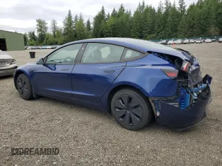 2025 Tesla Model 3 Long Range z VIN 5YJ3E1EA8SF931209, wystawiony jako Copart lot #60304875 z przebiegiem 9 123 mil mil oraz Szkoda całkowita • Salvage title. Historia ofert i sprzedaży dostępna na DreamBid. Obrazek 2.