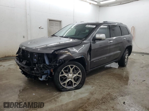 2021 Jeep Grand Cherokee 80th Anniversary with VIN 1C4RJFBG4MC503925, listed as a Copart auction lot 86176384 with 69,765 mi miles and Salvage Title. Bid and sale history available at carsss.com. Image 1.