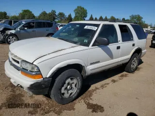 2002 Chevrolet Blazer LS z VIN 1GNDT13W12K222477, wystawiony jako Copart lot #56158525 z przebiegiem Nie podano mil oraz Szkoda całkowita • Salvage title. Historia ofert i sprzedaży dostępna na DreamBid. Obrazek 1.