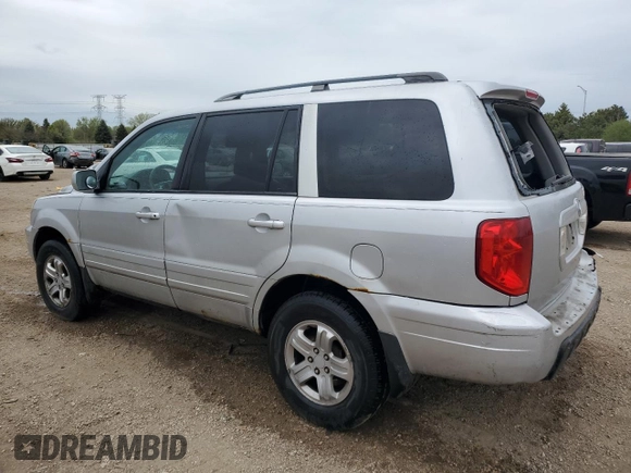2003 Honda Pilot EX z VIN 2HKYF18583H515617, wystawiony jako Copart lot #55143045 z przebiegiem 175 976 mil mil oraz Szkoda całkowita • Salvage title. Historia ofert i sprzedaży dostępna na DreamBid. Obrazek 2.