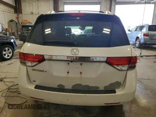2014 Honda Odyssey EX-L with VIN 5FNRL5H60EB063614, listed as a Copart auction lot 59104265 with 212,665 mi miles and Non repairable. Bid and sale history available at DreamBid. Image 6.