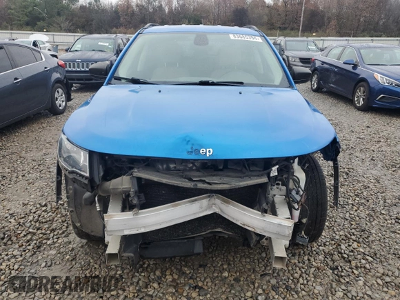 2018 Jeep Compass Sport with VIN 3C4NJCAB2JT287351, listed as a Copart auction lot 83685394 with 67,046 mi miles and Salvage Title. Bid and sale history available at carsss.com. Image 5.
