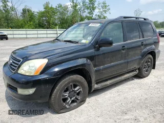 2006 Lexus GX 470 with VIN JTJBT20X560104496, listed as a Copart auction lot 63345655 with 149,833 mi miles and Clean title. Bid and sale history available at DreamBid. Image 1.