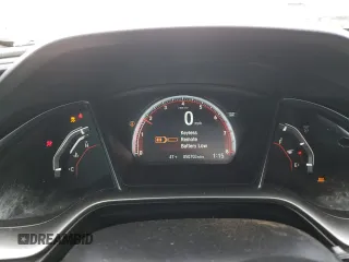 2017 Honda Civic Sedan Si with VIN 2HGFC1E59HH705500, listed as a Copart auction lot 50410235 with 50,703 mi miles and Salvage Title. Bid and sale history available at carsss.com. Image 9.
