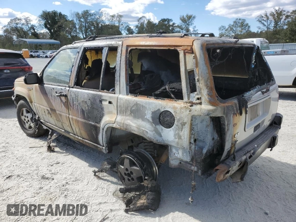 1994 Jeep Grand Cherokee Laredo with VIN 1J4GZ58S0RC357210, listed as a Copart auction lot 78272254 with 0 mi miles and Salvage Title. Bid and sale history available at carsss.com. Image 3.