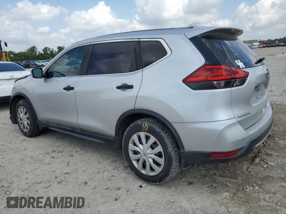 2017 Nissan Rogue S with VIN 5N1AT2MT7HC832307, listed as a Copart auction lot 53997165 with 73,621 mi miles and Salvage Title. Bid and sale history available at carsss.com. Image 2.