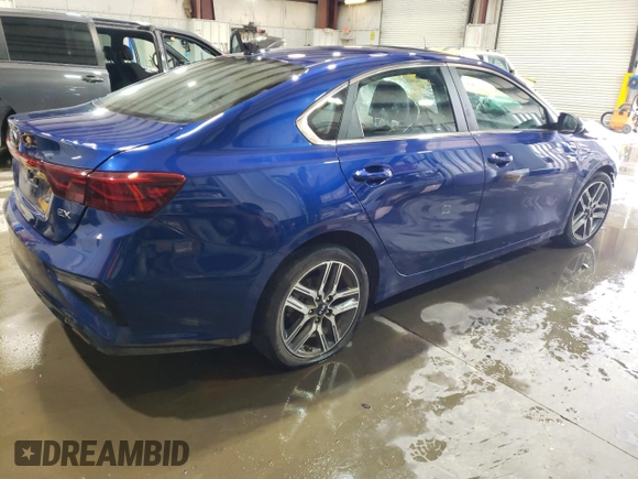 2021 Kia Forte EX with VIN 3KPF54AD5ME410889, listed as a Copart auction lot 45410725 with Not Provided miles and Salvage Title. Bid and sale history available at DreamBid. Image 3.