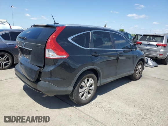 2013 Honda CR-V EX-L with VIN 2HKRM3H77DH510384, listed as a Copart auction lot 54812945 with 139,174 mi miles and Salvage Title. Bid and sale history available at DreamBid. Image 3.