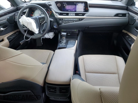 2020 Lexus ES 300h with VIN 58AD21B12LU008691, listed as a Copart auction lot 60406695 with 78,169 mi miles and Salvage title. Bid and sale history available at DreamBid. Image 8.