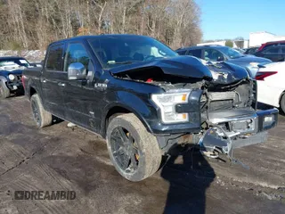 2017 Ford F-150 XL with VIN 1FTEW1EGXHFB14984, listed as a IAAI auction lot 41546709 with 132,132 mi miles. Bid and sale history available at carsss.com. Image 1.
