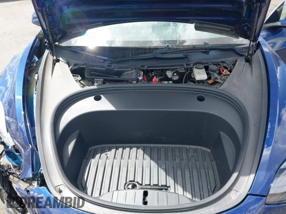 2022 Tesla Model 3 Long Range z VIN 5YJ3E1EBXNF168686, wystawiony jako IAAI lot #41933028 z przebiegiem 57 482 mil mil oraz . Historia ofert i sprzedaży dostępna na DreamBid. Obrazek 10.