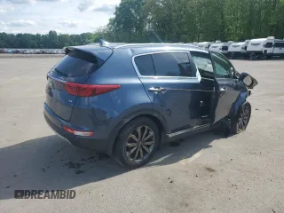 2018 Kia Sportage EX z VIN KNDPNCAC7J7442678, wystawiony jako Copart lot #55504735 z przebiegiem Nie podano mil oraz Szkoda całkowita • Salvage title. Historia ofert i sprzedaży dostępna na DreamBid. Obrazek 3.