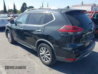 2018 Nissan Rogue SV with VIN KNMAT2MT2JP508989, listed as a IAAI auction lot 42101008 with 138,331 mi miles and . Bid and sale history available at DreamBid. Image 3.