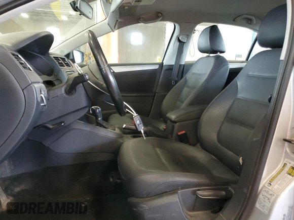 2011 Volkswagen Jetta TDI with VIN 3VWLL7AJ3BM078323, listed as a Copart auction lot 61812565 with 123,307 mi miles and Salvage title. Bid and sale history available at DreamBid. Image 7.