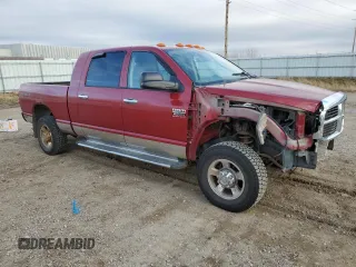 2008 Dodge Ram 2500 Laramie with VIN 3D7KS29A68G174825, listed as a Copart auction lot 80424164 with 152,043 mi miles and Salvage Title. Bid and sale history available at carsss.com. Image 4.