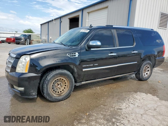 2010 Cadillac Escalade ESV Platinum Edition z VIN 1GYUKKEF9AR216912, wystawiony jako Copart lot #60753095 z przebiegiem 143 448 mil mil oraz Czysty tytuł • Clean title. Historia ofert i sprzedaży dostępna na DreamBid. Obrazek 1.