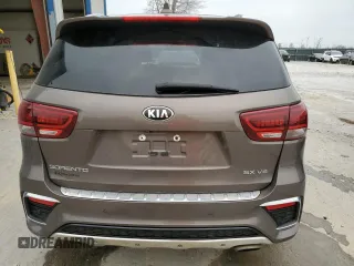 2019 Kia Sorento SX V6 with VIN 5XYPKDA57KG470436, listed as a Copart auction lot 50818545 with 168,760 mi miles and Salvage Title. Bid and sale history available at carsss.com. Image 6.