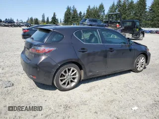 2012 Lexus CT 200h with VIN JTHKD5BH3C2112182, listed as a Copart auction lot 54453715 with 91,378 mi miles and Salvage Title. Bid and sale history available at carsss.com. Image 3.