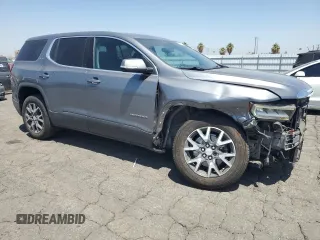 2021 GMC Acadia SLE with VIN 1GKKNKLA5MZ175943, listed as a Copart auction lot 62911585 with 58,187 mi miles and Salvage title. Bid and sale history available at DreamBid. Image 4.