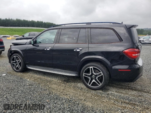 2017 Mercedes-Benz GLS 550 with VIN 4JGDF7DE7HA780580, listed as a Copart auction lot 64372904 with 141,331 mi miles and Salvage Title. Bid and sale history available at DreamBid. Image 2.