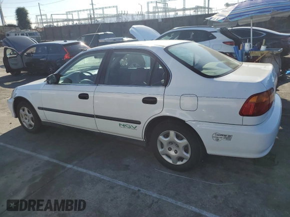2000 Honda Civic z VIN 1HGEN1647YL000564, wystawiony jako Copart lot #45484615 z przebiegiem 122 506 mil mil oraz Szkoda całkowita • Salvage title. Historia ofert i sprzedaży dostępna na DreamBid. Obrazek 2.