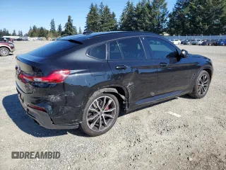 2021 BMW X4 M40i с VIN 5UX2V5C01M9F24036, выставлен на аукционе Copart как лот 74834364 с пробегом 38 185 миль миль и Списание • Salvage title. История ставок и продаж доступна на DreamBid. Изображение 3.