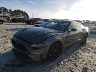 2021 Ford Mustang EcoBoost with VIN 1FA6P8TH6M5110068, listed as a Copart auction lot 66000832 with 45,879 mi miles. Bid and sale history available at carsss.com. Image 2.