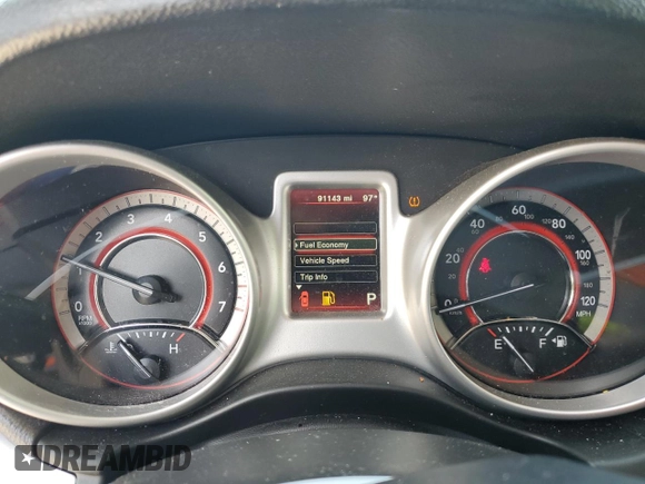 2019 Dodge Journey SE z VIN 3C4PDCBB7KT835523, wystawiony jako Copart lot #64476914 z przebiegiem 91 143 mil mil oraz Szkoda całkowita • Salvage title. Historia ofert i sprzedaży dostępna na DreamBid. Obrazek 9.
