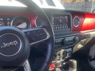 2021 Jeep Gladiator Rubicon with VIN 1C6JJTBG8ML605800, listed as a Copart auction lot 43364503 with 15,534 mi miles. Bid and sale history available at carsss.com. Image 9.