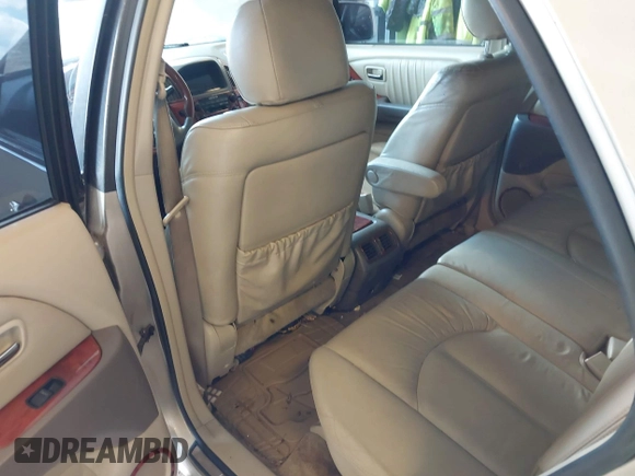 2003 Lexus RX 300 with VIN JTJHF10U030308975, listed as a IAAI auction lot 42632621 with 302,780 mi miles and . Bid and sale history available at DreamBid. Image 8.