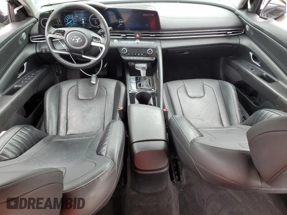 2023 Hyundai Elantra Limited z VIN KMHLP4AG4PU533866, wystawiony jako Copart lot #54982295 z przebiegiem 47 309 mil mil oraz Nie do naprawy • Non repairable. Historia ofert i sprzedaży dostępna na DreamBid. Obrazek 8.