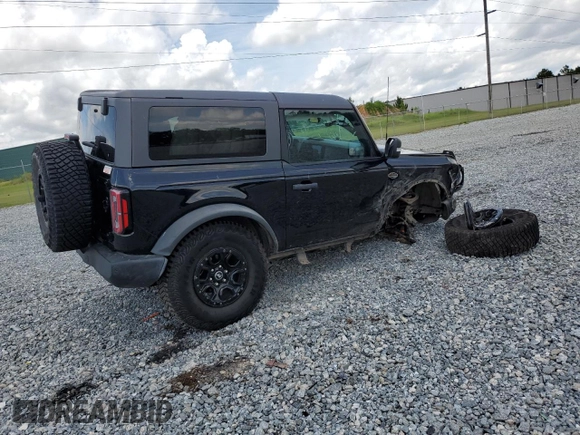 2023 Ford Bronco с VIN 1FMDE5CP6PLB39952, выставлен на аукционе Copart как лот 58895675 с пробегом 29 944 миль миль и Списание • Salvage title. История ставок и продаж доступна на DreamBid. Изображение 3.