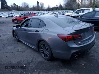 2020 Acura TLX w/A-Spec Pkg with VIN 19UUB1F66LA009170, listed as a Copart auction lot 82394443 with 61,719 mi miles. Bid and sale history available at carsss.com. Image 2.