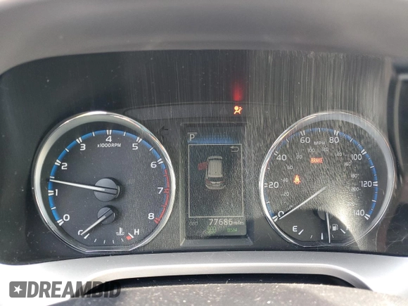2016 Toyota RAV4 Limited with VIN JTMDFREV9GJ066429, listed as a Copart auction lot 61874995 with 77,686 mi miles and Salvage title. Bid and sale history available at DreamBid. Image 9.