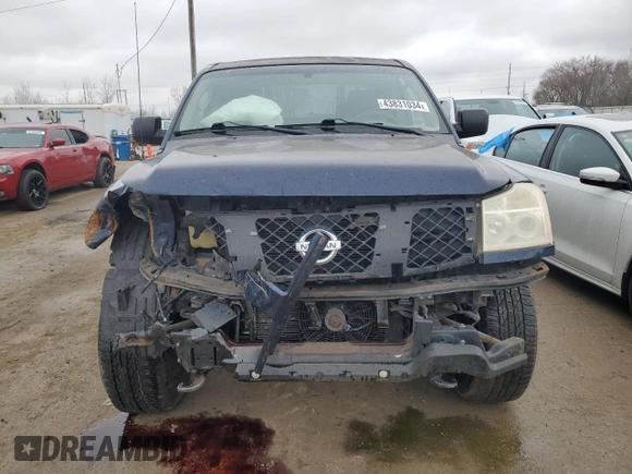 2006 Nissan Titan LE z VIN 1N6AA07B26N503160, wystawiony jako Copart lot #87855545 z przebiegiem 239 338 mil mil oraz Szkoda całkowita • Salvage title. Historia ofert i sprzedaży dostępna na DreamBid. Obrazek 5.