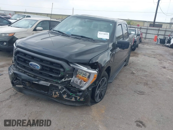 2021 Ford F-150 XL with VIN 1FTEW1C5XMFC46476, listed as a IAAI auction lot 42274855 with 89,148 mi miles and . Bid and sale history available at DreamBid. Image 17.