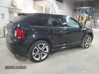 2012 Ford Edge Sport with VIN 2FMDK4AKXCBA59932, listed as a Copart auction lot 44307505 with 258,446 mi miles and Salvage Title. Bid and sale history available at carsss.com. Image 3.