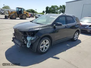 2018 Chevrolet Equinox LT with VIN 2GNAXKEX8J6329675, listed as a Copart auction lot 54058895 with 88,532 mi miles and Salvage Title. Bid and sale history available at carsss.com. Image 1.