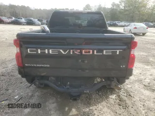 2020 Chevrolet Silverado 1500 LT with VIN 1GCPWCED8LZ176062, listed as a Copart auction lot 37726814 with 115,118 mi miles and Salvage Title. Bid and sale history available at carsss.com. Image 6.
