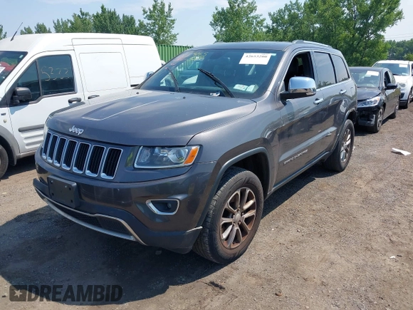 2014 Jeep Grand Cherokee Limited with VIN 1C4RJFBG1EC325215, listed as a IAAI auction lot 42653200 with 139,743 mi miles and . Bid and sale history available at DreamBid. Image 2.