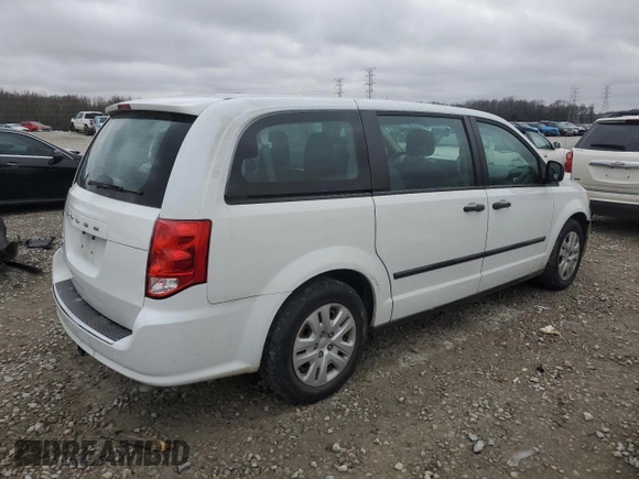 2015 Dodge Grand Caravan American Value with VIN 2C4RDGBG2FR635475, listed as a Copart auction lot 42033115 with 152,244 mi miles and Salvage Title. Bid and sale history available at DreamBid. Image 3.