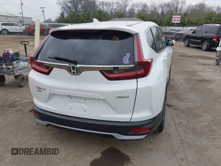 2022 Honda CR-V EX-L with VIN 7FARW2H83NE024124, listed as a IAAI auction lot 42062332 with 18,413 mi miles and . Bid and sale history available at DreamBid. Image 4.