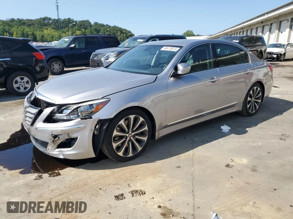 2012 Hyundai Genesis 5.0L R-Spec with VIN KMHGC4DH5CU203097, listed as a Copart auction lot 68470614 with 90,155 mi miles and Salvage Title. Bid and sale history available at carsss.com. Image 1.